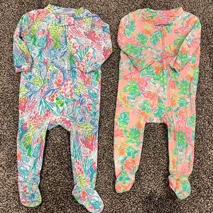 Lilly Pulitzer for Pottery Barn Kids baby pajamas
